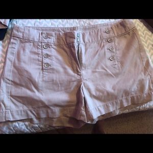 Loft size 6 sailor shorts khaki
